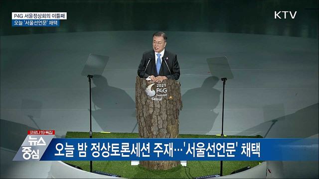 P4G 정상회의···오늘 '서울선언문' 채택