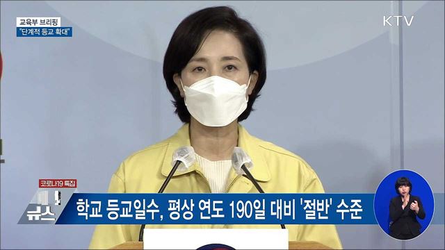 코로나로 '기초학력 미달' 증가···단계적 등교 확대 [오늘의 브리핑]