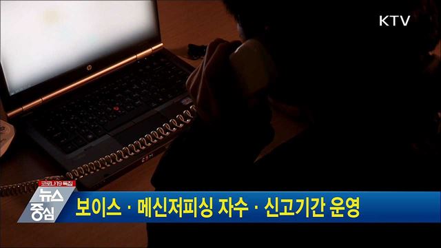 보이스·메신저피싱 자수·신고기간 운영