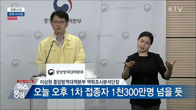 코로나19 정례 브리핑 (21. 06. 15. 14시)
