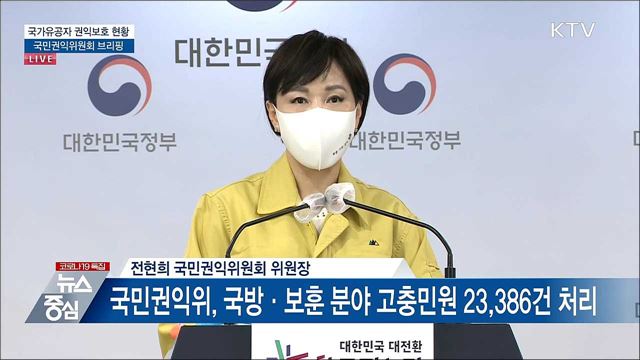 국가유공자 권익보호 현황 국민권익위원회 브리핑 