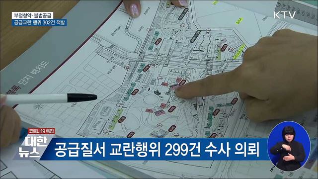 청약통장 매매 등 부정청약·불법공급 302건 적발