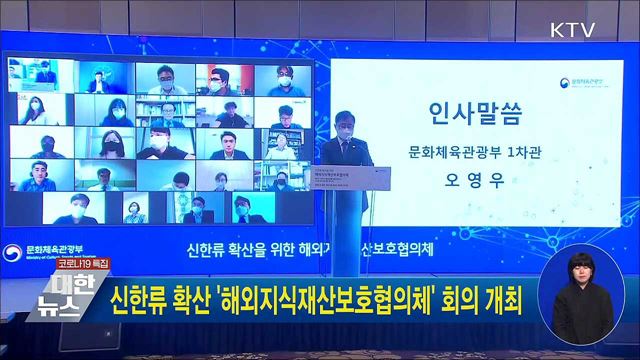 신한류 확산 '해외지식재산보호협의체' 회의 개최