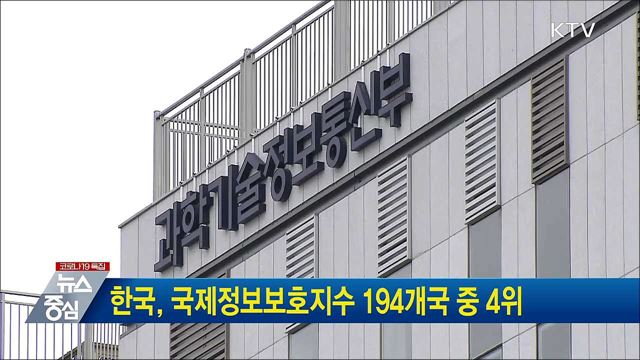 한국, 국제정보보호지수 194개국 중 4위