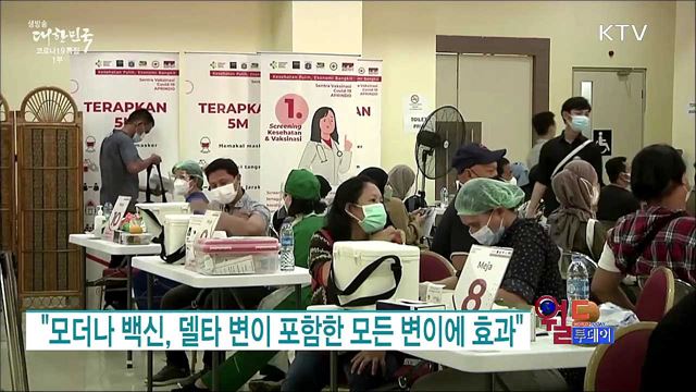 "모더나 백신, 델타 변이 포함한 모든 변이에 효과" [월드 투데이]