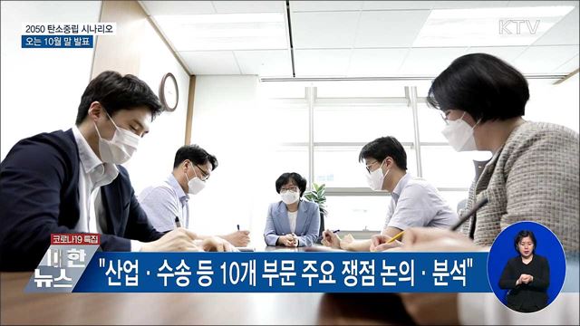 '2050 탄소중립 시나리오' 10월 말 발표