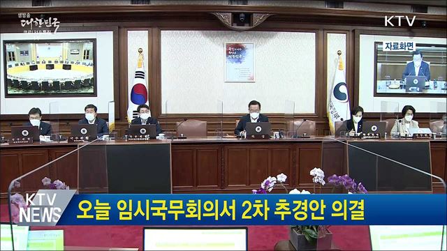 오늘 임시국무회의서 2차 추경안 의결