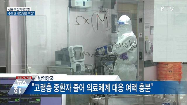 확진자 800명대···수도권 청장년층 중심 확산