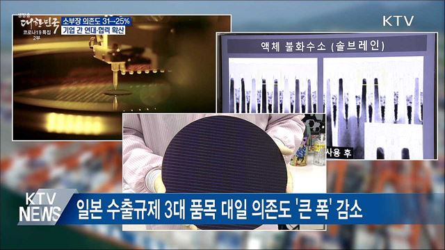 100대 품목 의존도 31.4%→24.9%···연대와 협력 확산