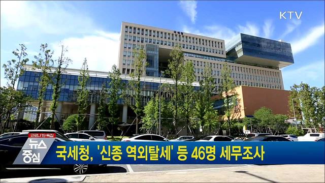 국세청, '신종 역외탈세' 등 46명 세무조사