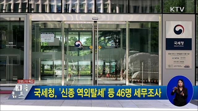 국세청, '신종 역외탈세' 등 46명 세무조사