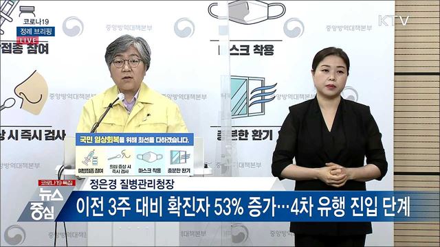 코로나19 정례 브리핑 (21. 07. 08. 14시) 