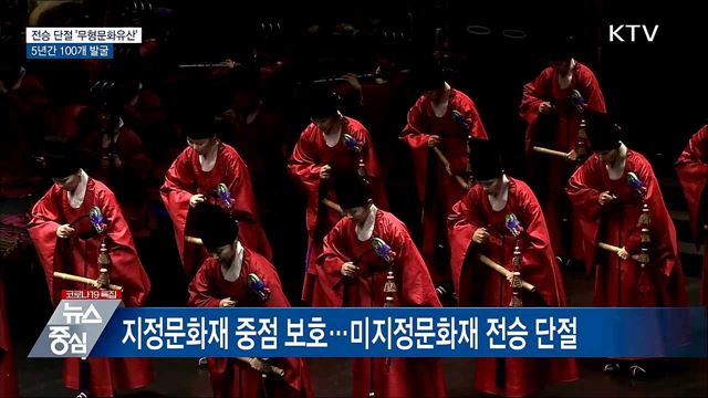 전승 단절 '무형문화유산' 5년간 100개 발굴