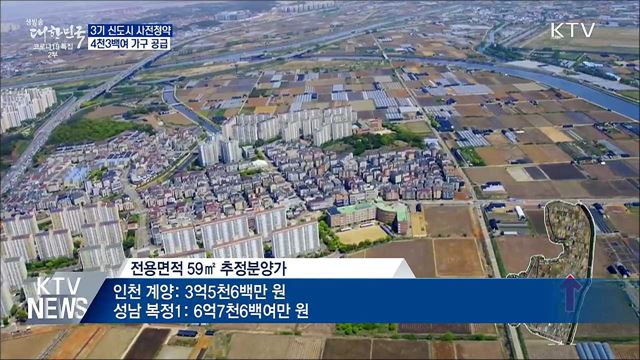 3기 신도시 첫 사전청약···4천3백여 가구 공급