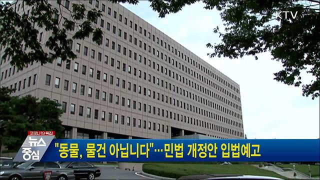 "동물, 물건 아닙니다"···민법 개정안 입법예고