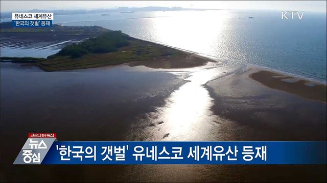 '한국의 갯벌' 유네스코 세계유산 등재