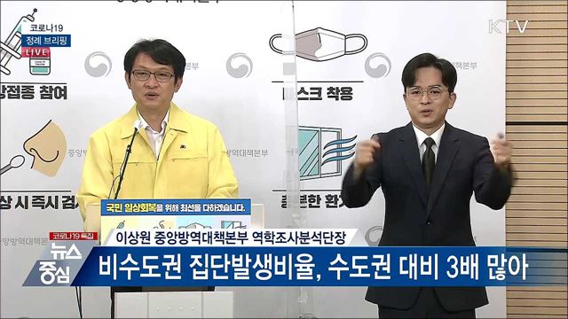 코로나19 정례 브리핑 (21. 07. 27. 14시) 