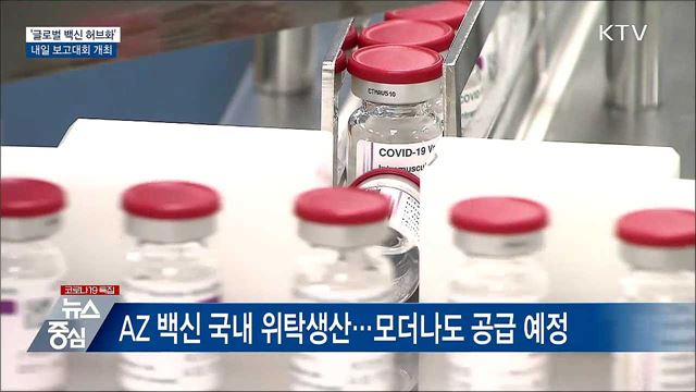 내일 '글로벌 백신 허브화' 보고대회 개최