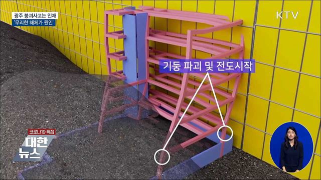 광주 붕괴사고는 인재···"무리한 해체 탓"