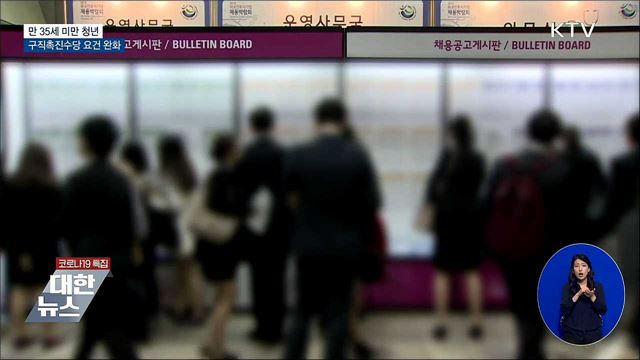 만 35세 미만 청년, 구직촉진수당 요건 완화