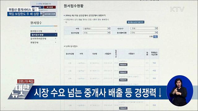 부동산 중개 책임보장 한도 두 배 늘린다