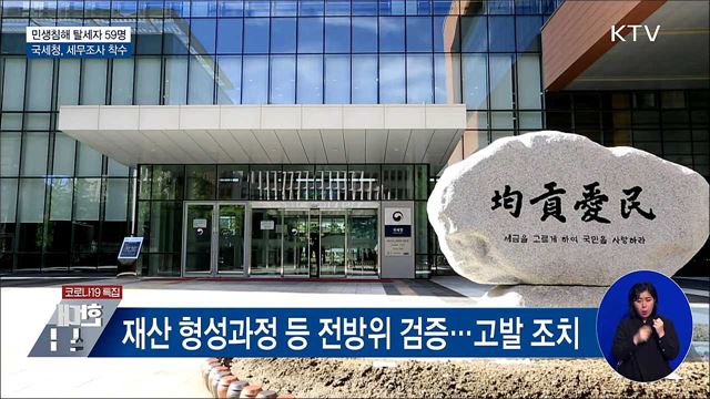 회삿돈으로 10억 요트 구입···59명 세무조사