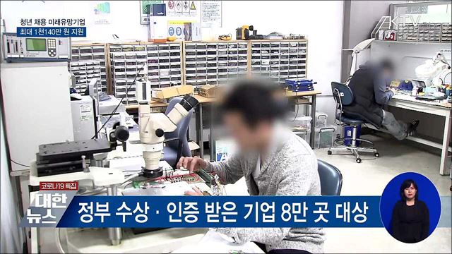 미래유망기업 청년 채용 1인당 최대 1천140만 원 지원