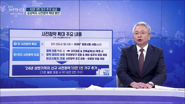 10만 1천 가구 추가 공급, 공공택지 사전청약 확대 방안 [경제&이슈]