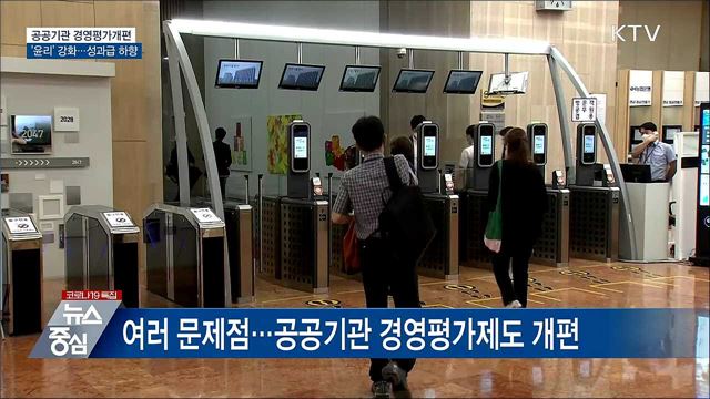 공공기관 경영평가 '윤리' 강화···성과급 하향