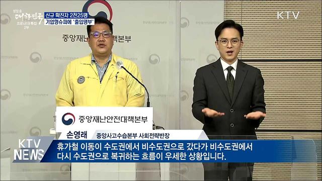 다시 2천명대···기업형슈퍼마켓에 '출입명부'