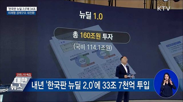 '한국판 뉴딜 2.0'에 34조···미래형 경제구조 대전환