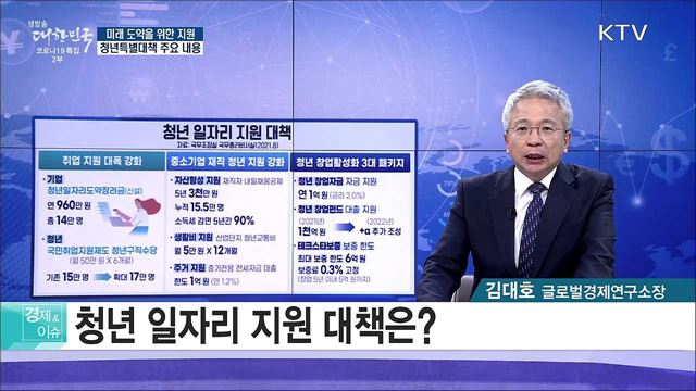 미래 도약을 위한 지원, 청년특별대책 주요 내용 [경제&이슈]