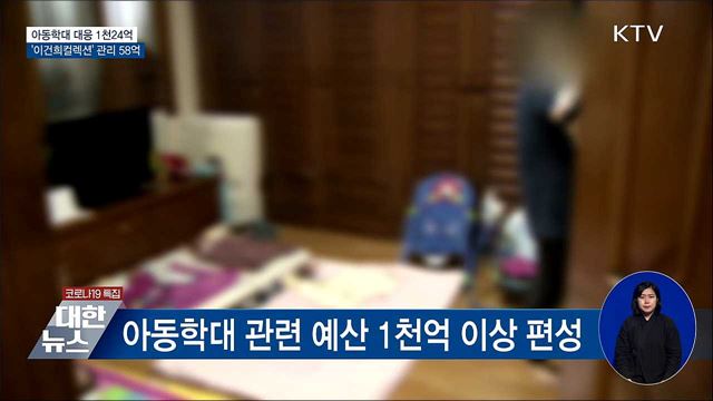 아동학대 대응 1천24억···'이건희컬렉션' 관리 58억