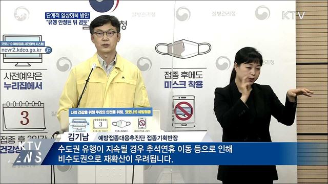 1천300명대···"일상회복 방안, 유행 안정 뒤 검토"