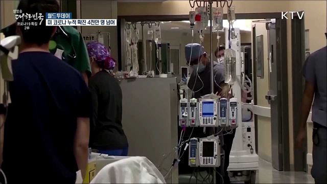 미국 코로나 누적 확진자 4천만 명 돌파···8명 중 1명꼴 [월드 투데이]