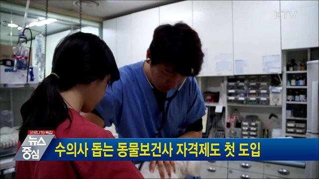 수의사 돕는 동물보건사 자격제도 첫 도입