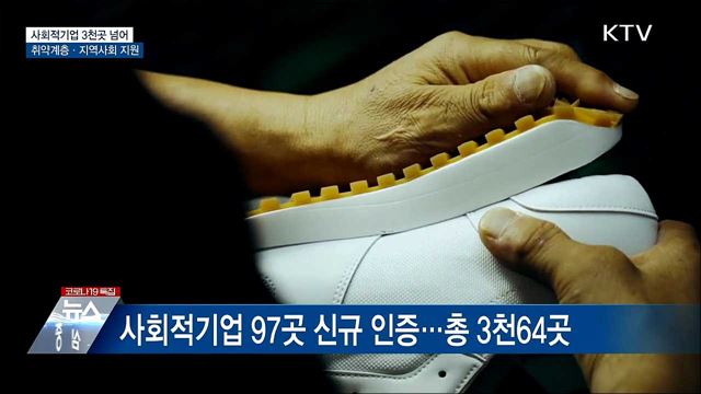 사회적기업 3천 곳 넘어···취약계층·지역사회 지원