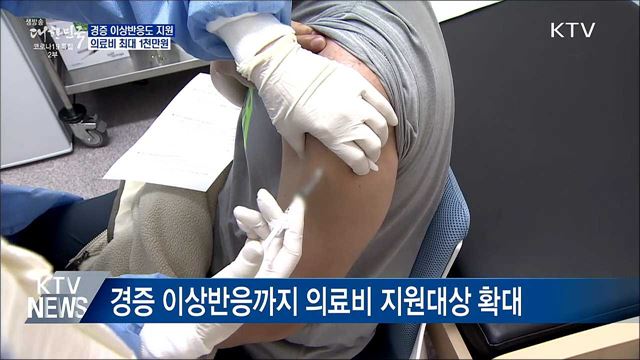 경증 이상반응도 의료비 지원···국가책임 강화