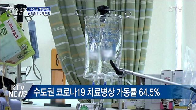 비수도권 병상확보 행정명령···위중증 146개 확충