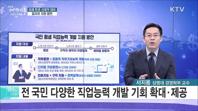 미래 환경 선제적 대비, 일자리 지원 방안 [경제&이슈]