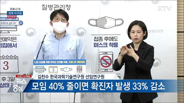 코로나19 정례 브리핑 (21. 09. 15. 14시) 