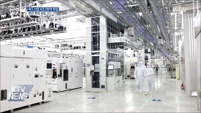 빅3 산업 예산 6조3천억···민간 투자 유도