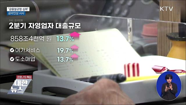 한은 "금융불균형 심화"···금리인상 시사