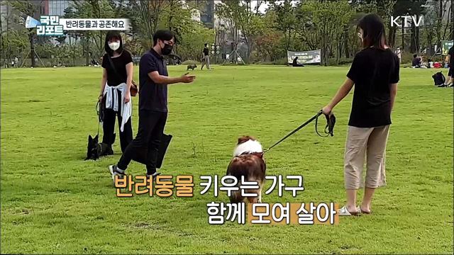 반려동물 인구 1,500만 시대 '공생 건물·음수대' 등장