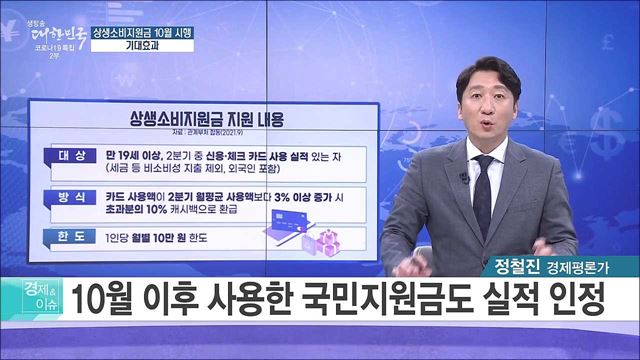 상생소비지원급 10월 시행, 기대효과 [경제&이슈]