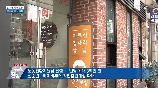 고령자 계속고용지원 장려금 확대···인구 충격 대비