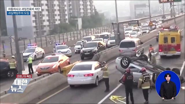 자동차사고 과잉진료비 차단···과실책임주의 도입