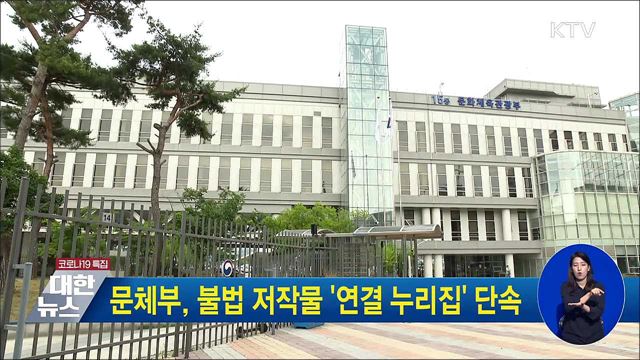 문체부, 불법 저작물 '연결 누리집' 단속