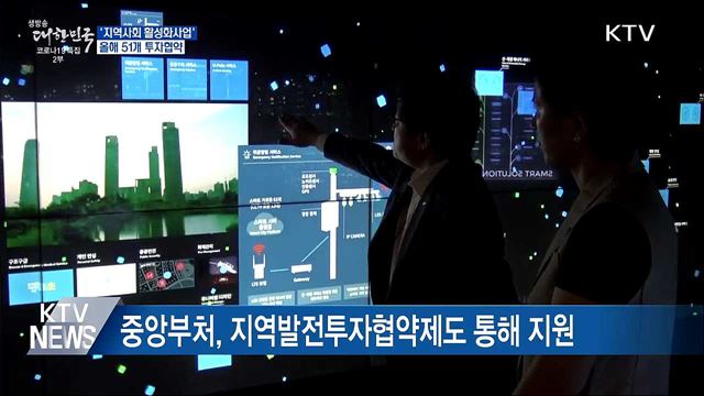 '지역사회 활성화사업' 추진···올해 51개 투자협약