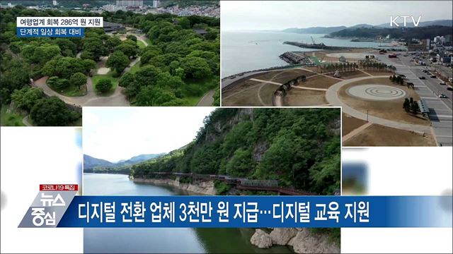 여행업계 회복 286억 원 지원···단계적 일상 회복 대비